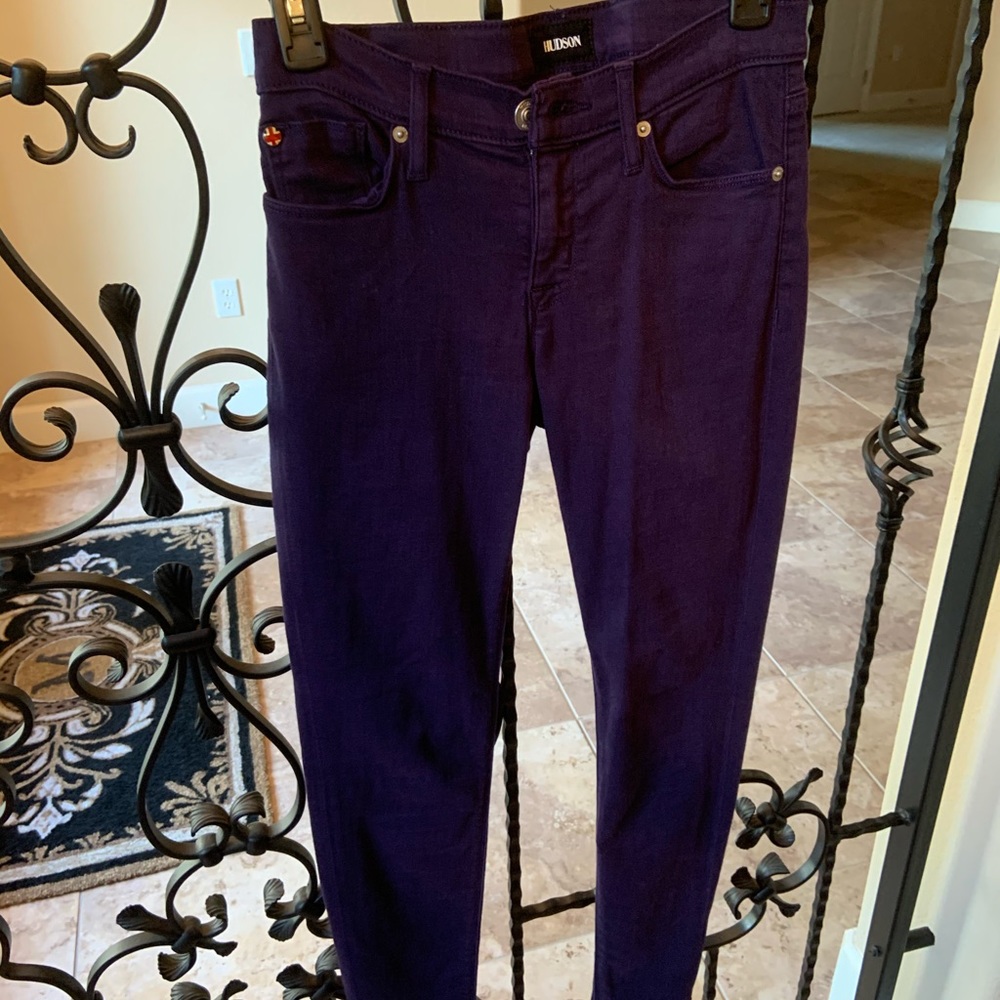 Purple Hudson Jeans